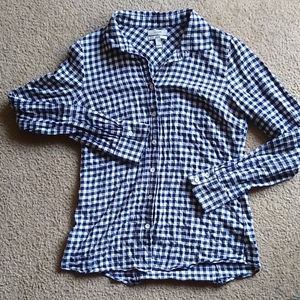 J Crew gingham flannel perfect fit size 4